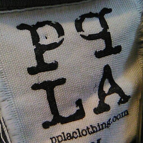 PPLA Clothing Gray Lace Romper - Picture 11 of 14